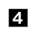 This is where the number 4 goes